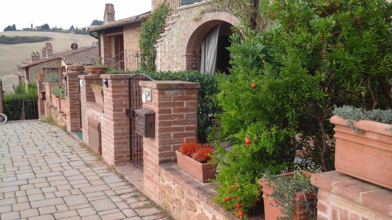 Appartamento Con Vista Panoramica Pienza Exterior foto