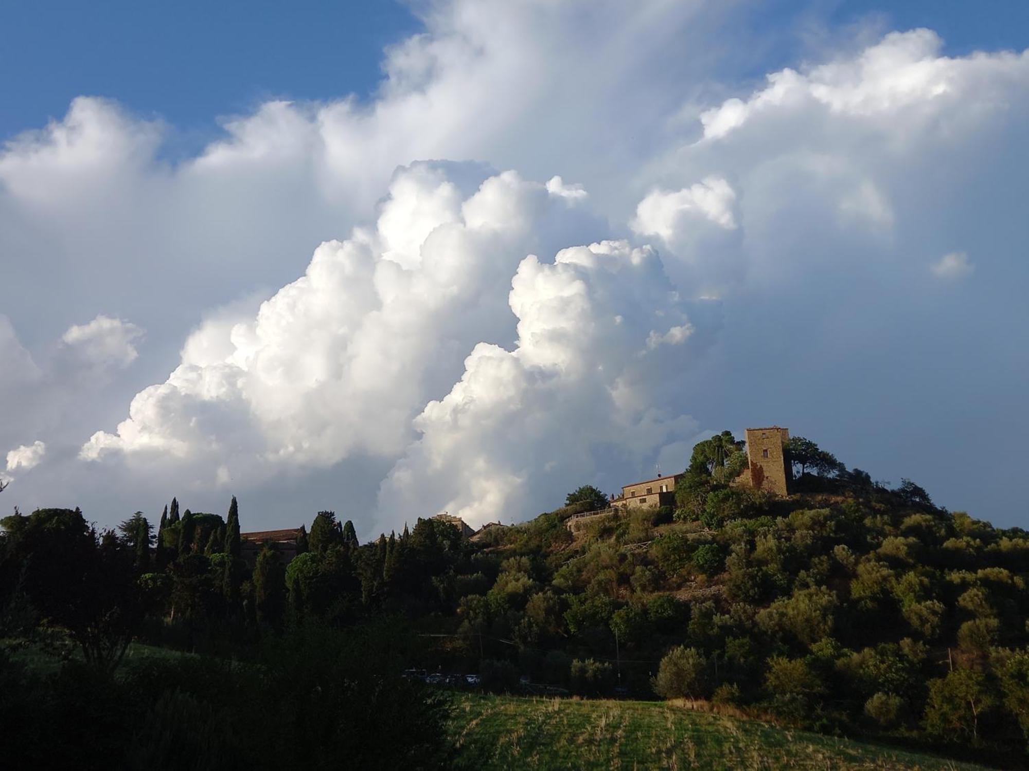 Appartamento Con Vista Panoramica Pienza Exterior foto